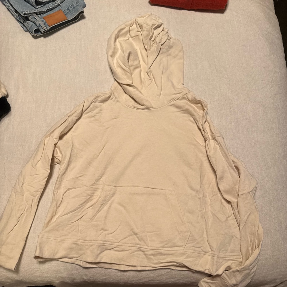 Cream James Perse Hoodie